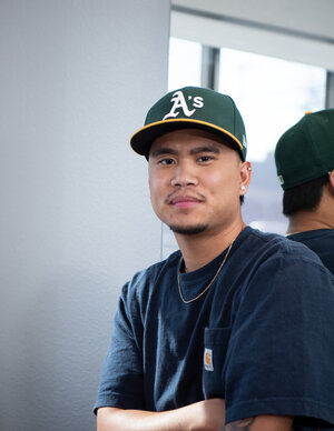 Kris, barber at Self Made Barber Studio